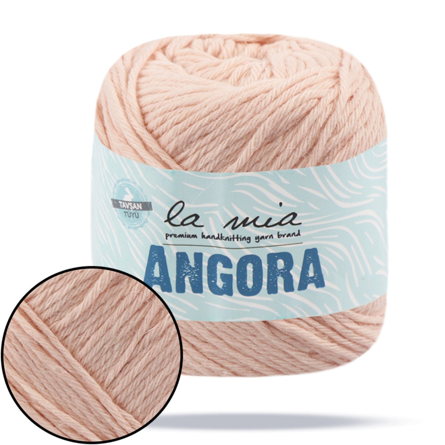 La Mia Angora, 16 colors, 1.76 oz / 136 yds