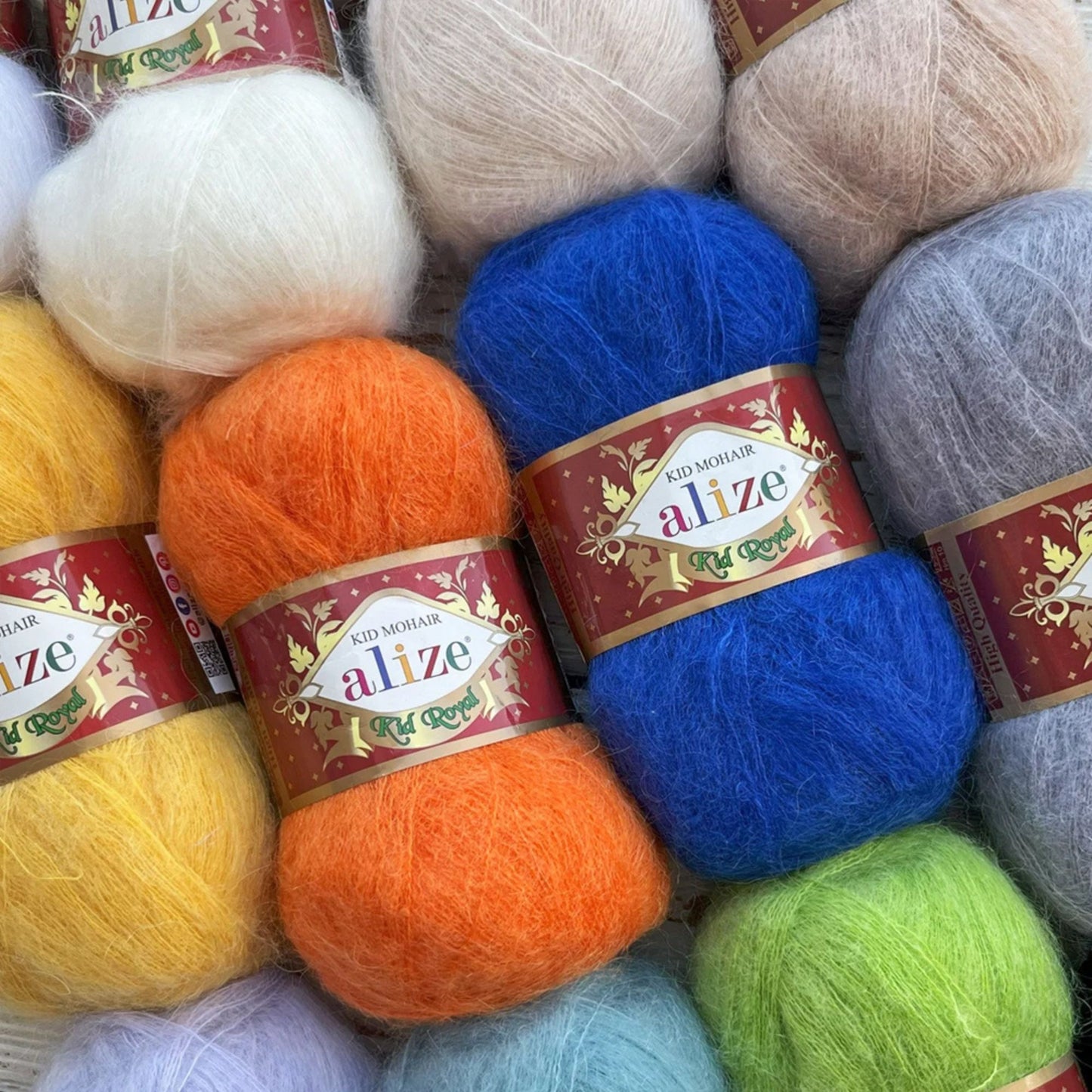 Alize Kid Royal, 12 colors, 1.76 oz / 547 yds
