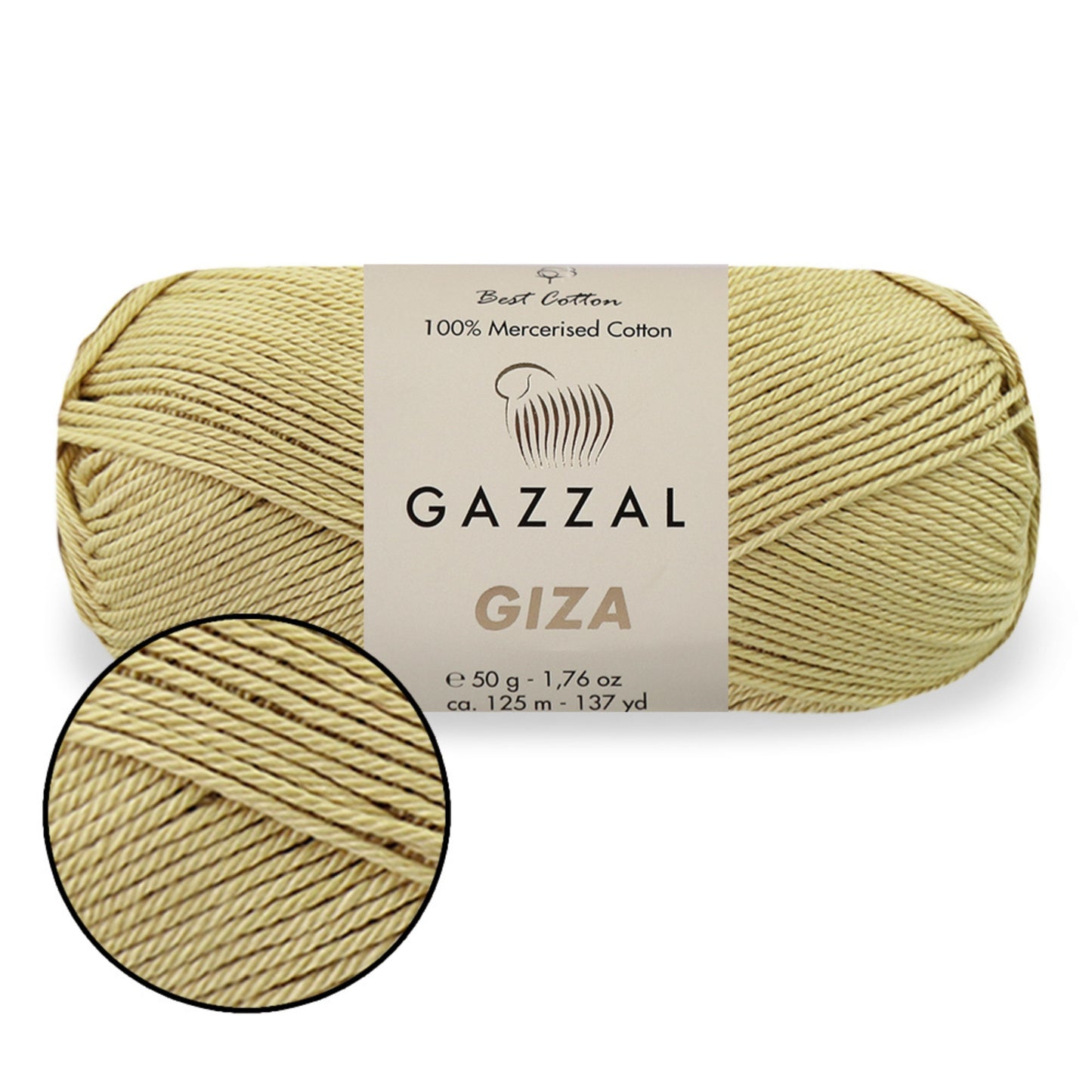 Gazzal Giza, 40 colors, 1.76 oz / 136 yards