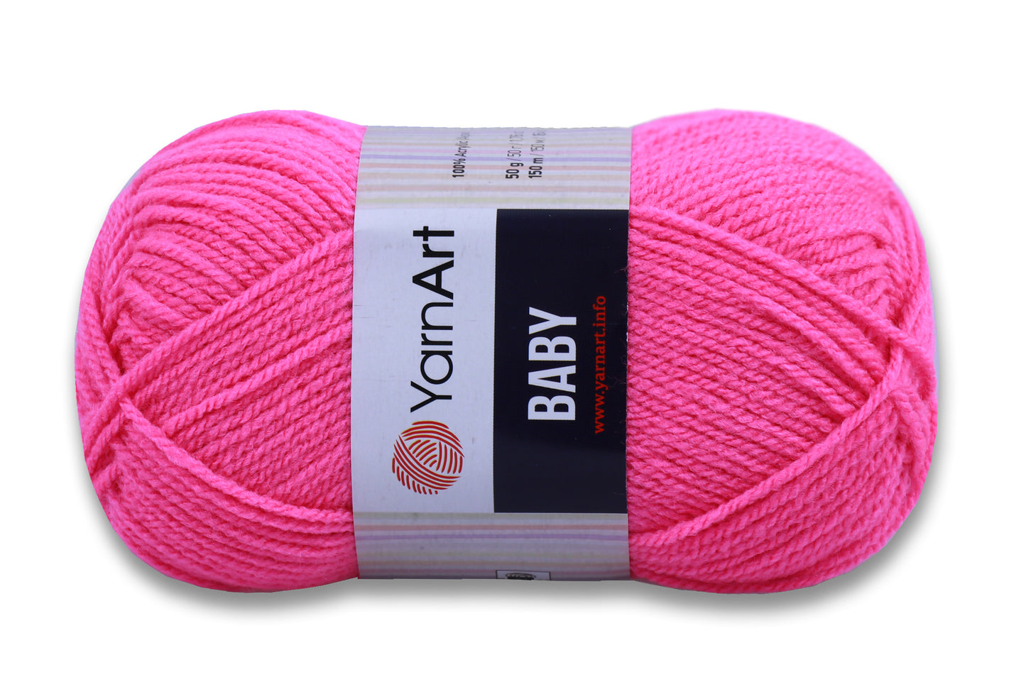 YarnArt Baby, Soft Acrylic Yarn, 40 Colors, 1.75 oz / 165 yds