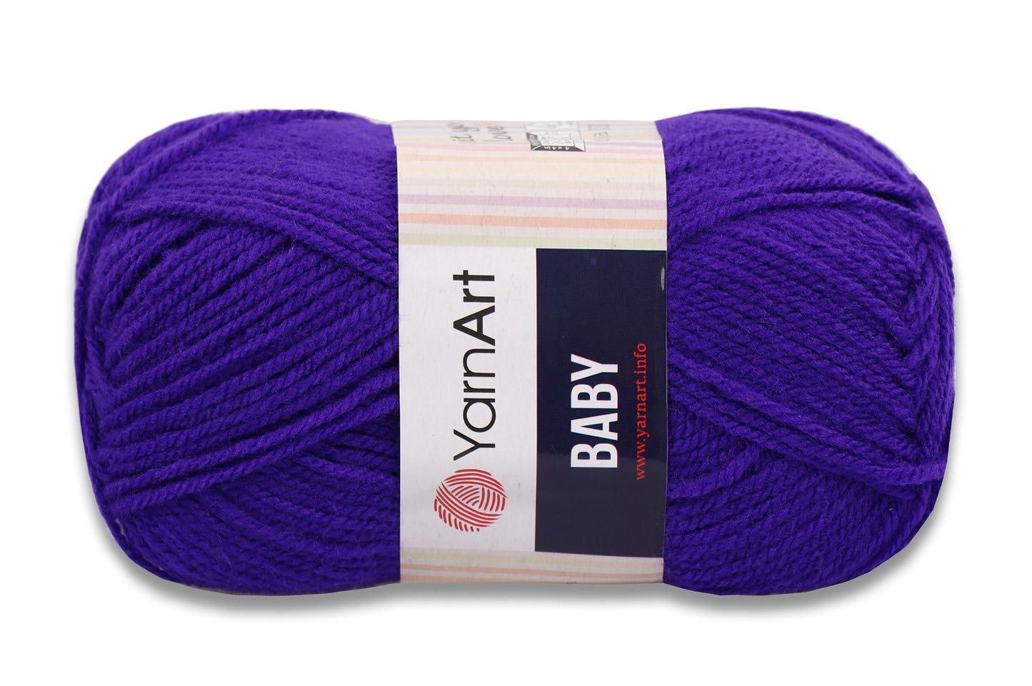 YarnArt Baby, Soft Acrylic Yarn, 40 Colors, 1.75 oz / 165 yds