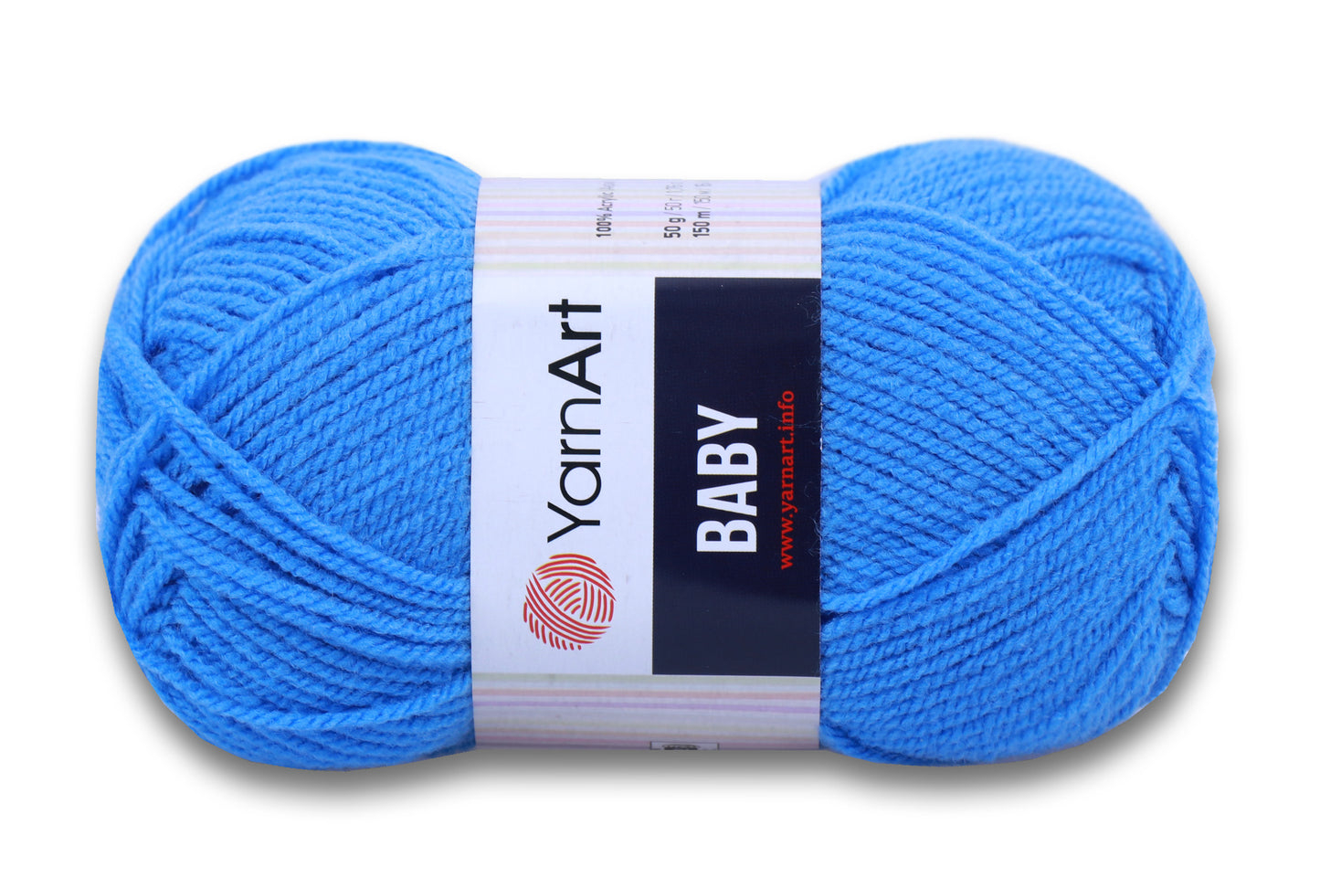 YarnArt Baby, Soft Acrylic Yarn, 40 Colors, 1.75 oz / 165 yds