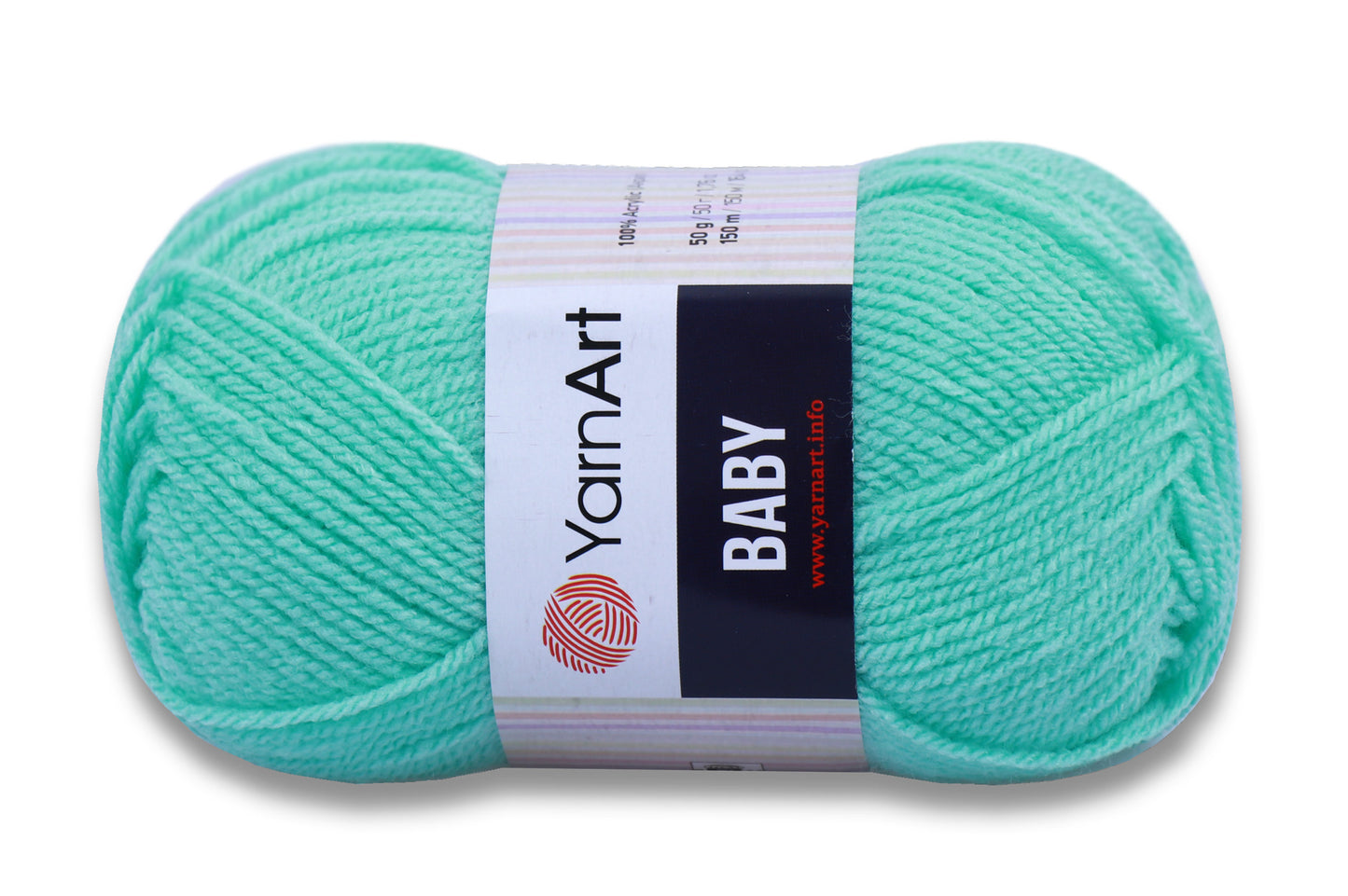 YarnArt Baby, Soft Acrylic Yarn, 40 Colors, 1.75 oz / 165 yds