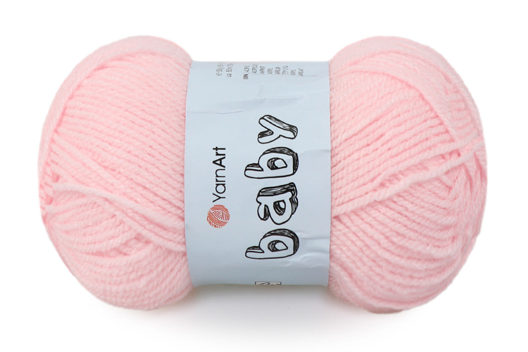 YarnArt Baby, Soft Acrylic Yarn, 40 Colors, 1.75 oz / 165 yds