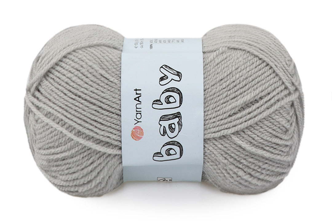 YarnArt Baby, Soft Acrylic Yarn, 40 Colors, 1.75 oz / 165 yds