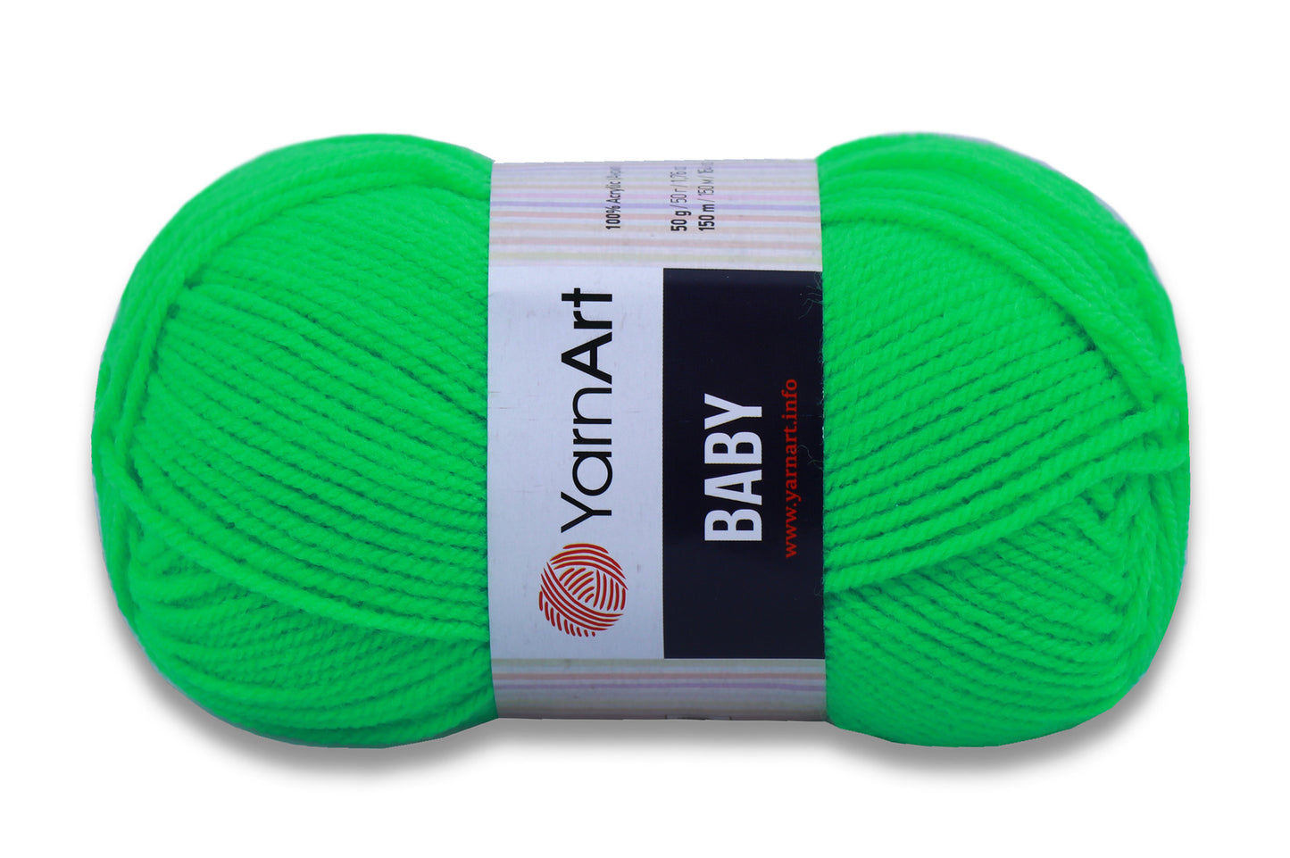 YarnArt Baby, Soft Acrylic Yarn, 40 Colors, 1.75 oz / 165 yds