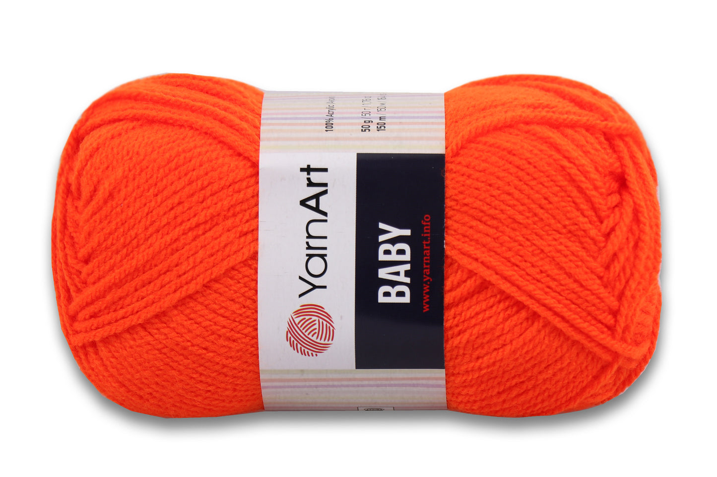 YarnArt Baby, Soft Acrylic Yarn, 40 Colors, 1.75 oz / 165 yds