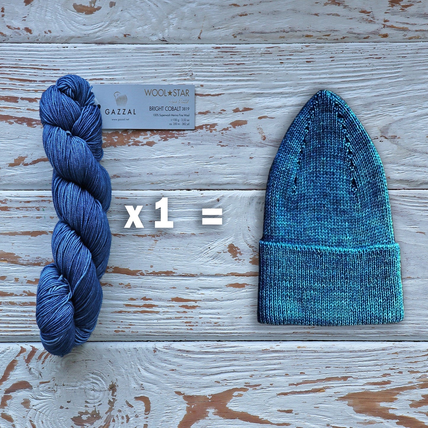 Merino Wool Yarn, 31 Colors, 3.52 oz / 437 yards