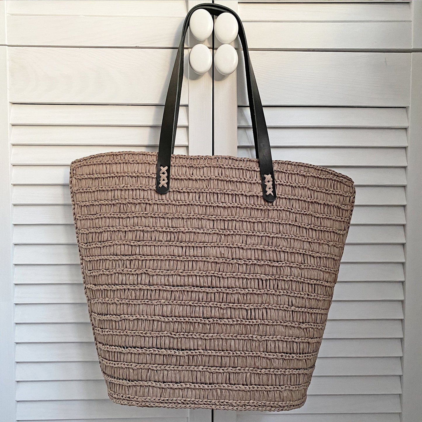 Tote Bag Plastic Canvas, 2 colors