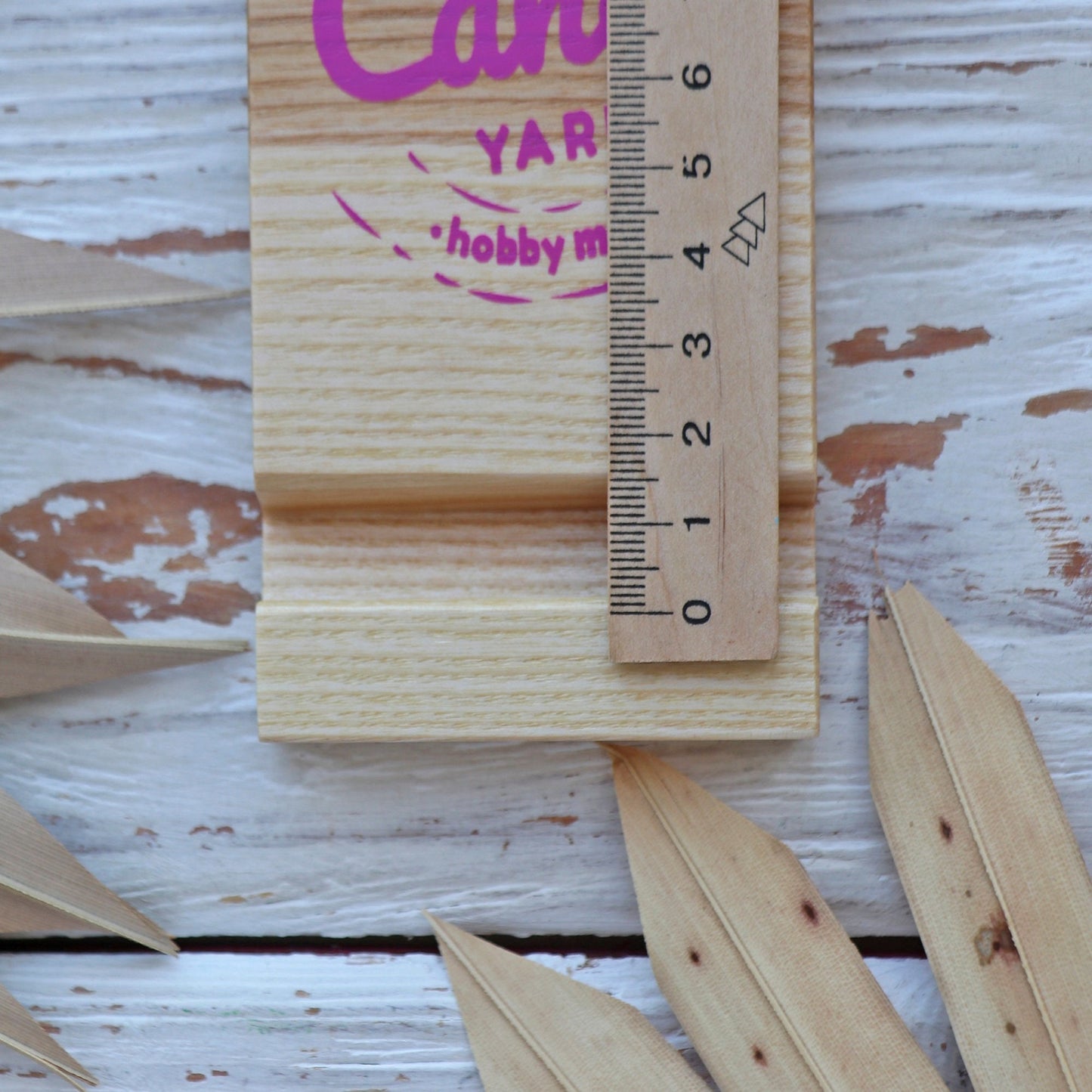 Wooden Phone Stands, 8 cm (3.1") x 13 cm (5.1")