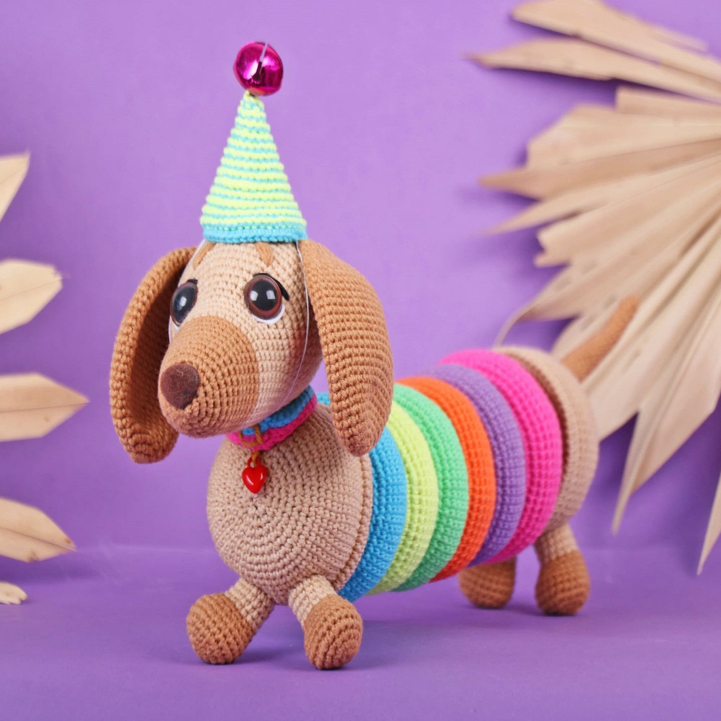 STACKING DOG TOY Crochet Pattern (skill level intermediate)