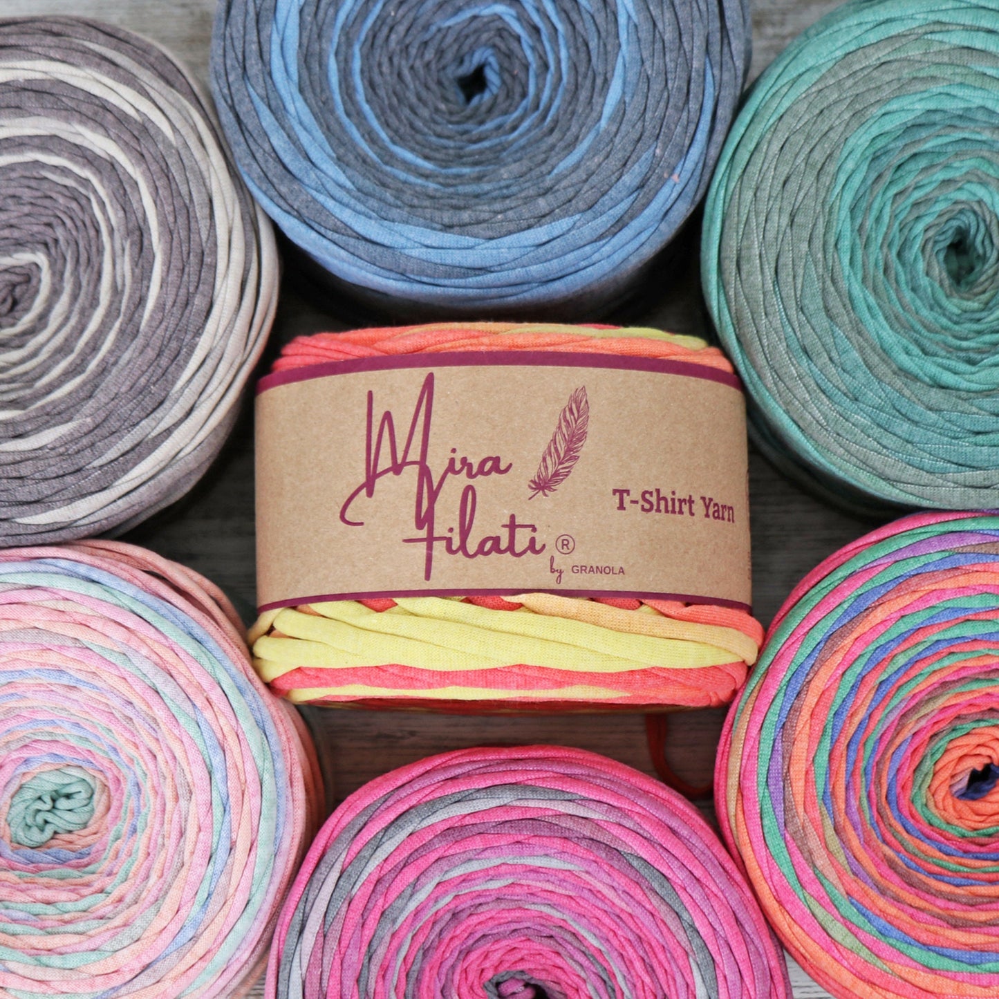 Mira Filati by Granola, 10 colors, 8 oz / 109 yards