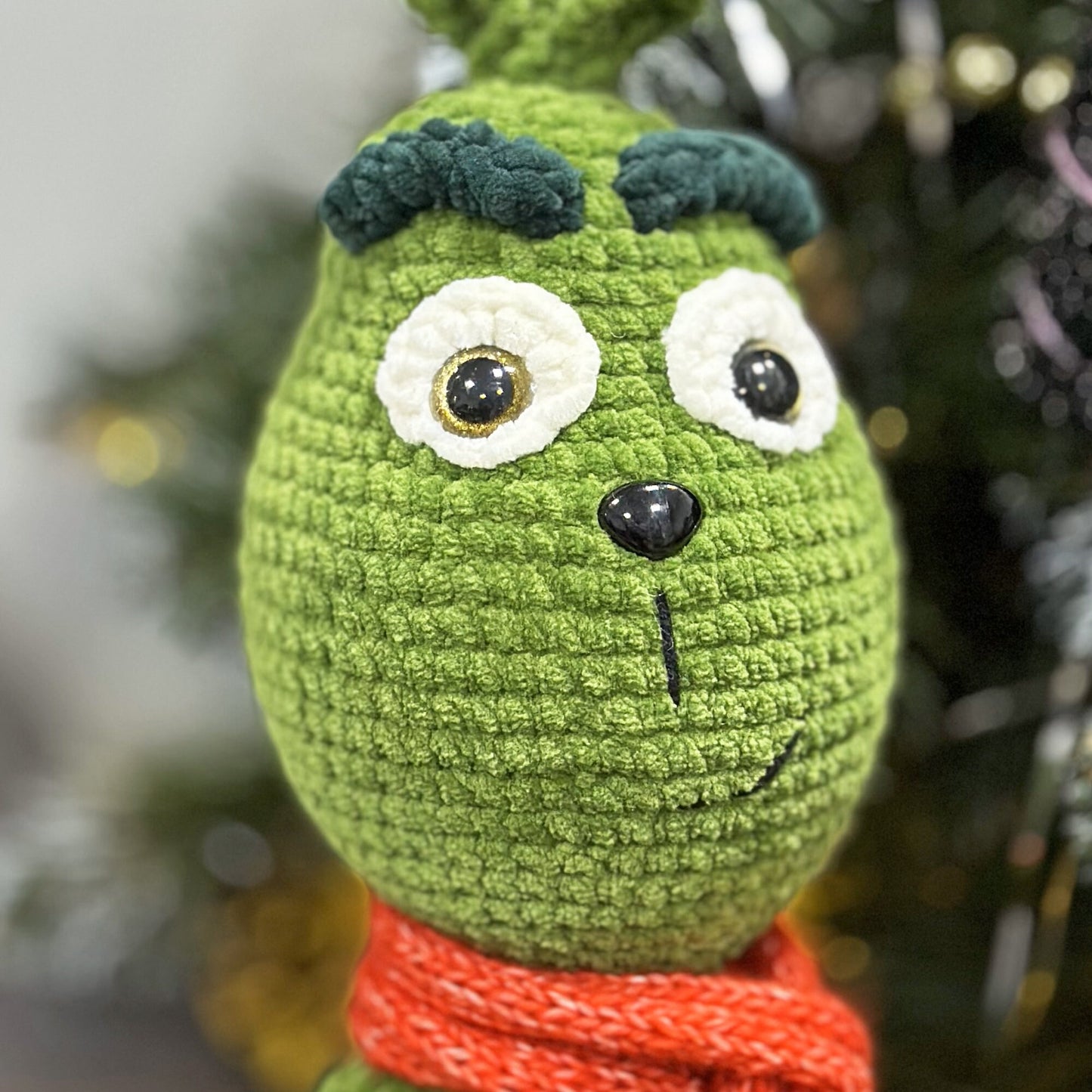 Amigurumi CHRISTMAS THIEF Crochet Pattern, Christmas Crochet Pattern, Amigurumi Misunderstood, Crochet Party Pooper, Plushie Pattern
