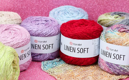 Review of summer yarn YarnArt Linen Soft. Advantages and disadvantages.