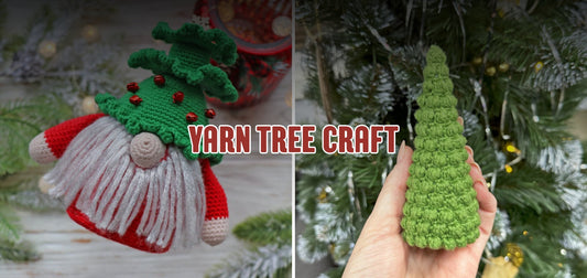Yarn tree craft