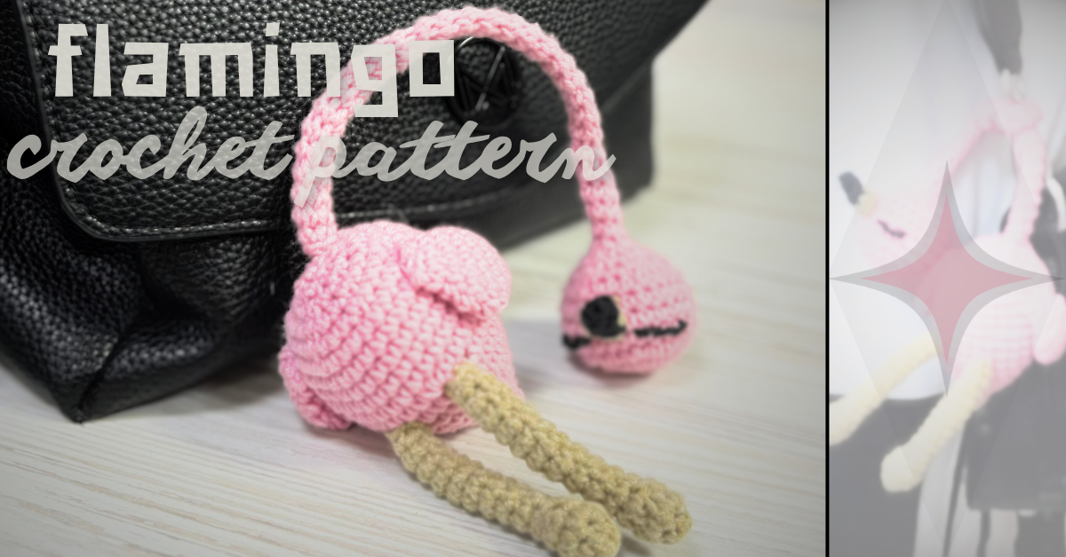 Flamingo Amigurumi - Crochet your own tropical charm!