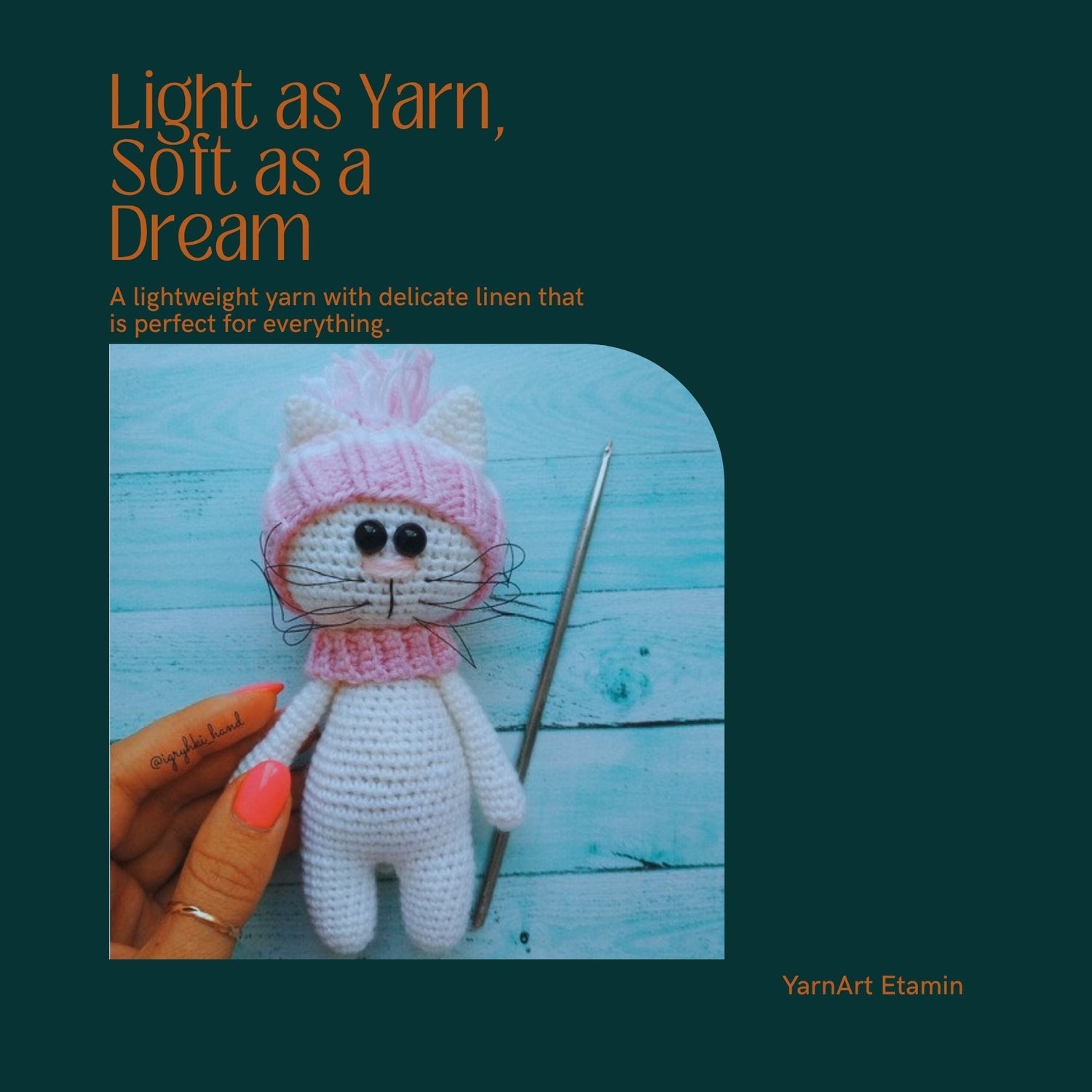 Discover the Elegance of Lace with YarnArt Etamin