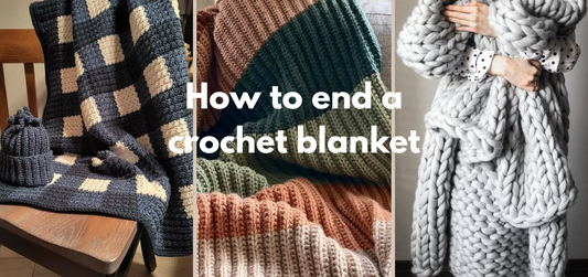 Нow to end a crochet blanket