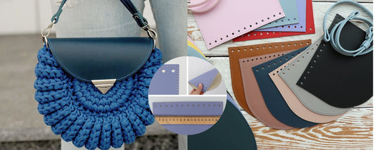 Oreo genuine leather bag set