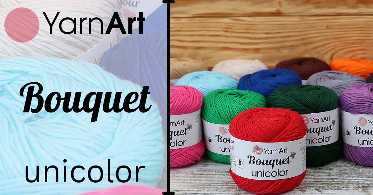 YarnArt Bouquet Unicolor: Your New Favorite Cotton Yarn