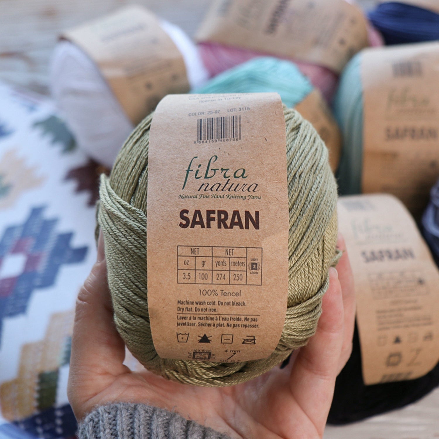 FibraNatura Safran – Natural Elegance in Every Stitch