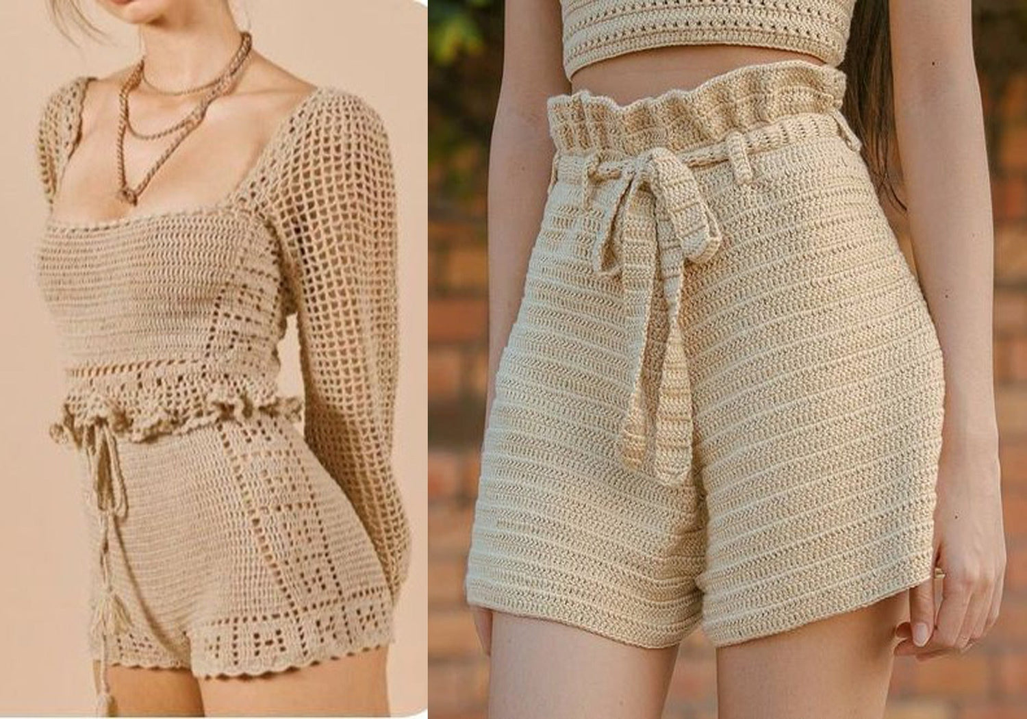 Crocheted Shorts