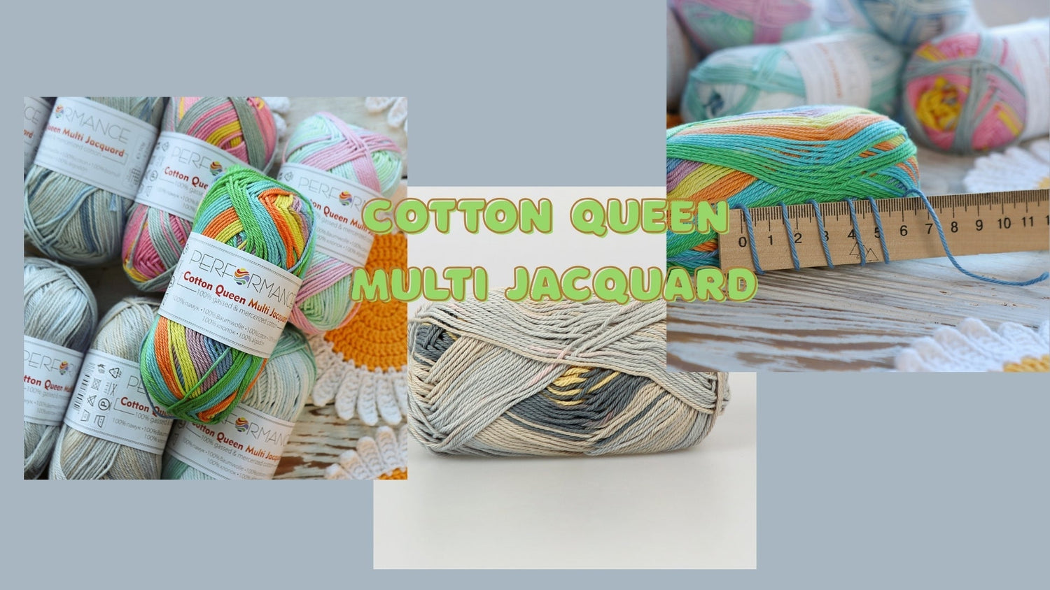 Сotton queen multi jacquard