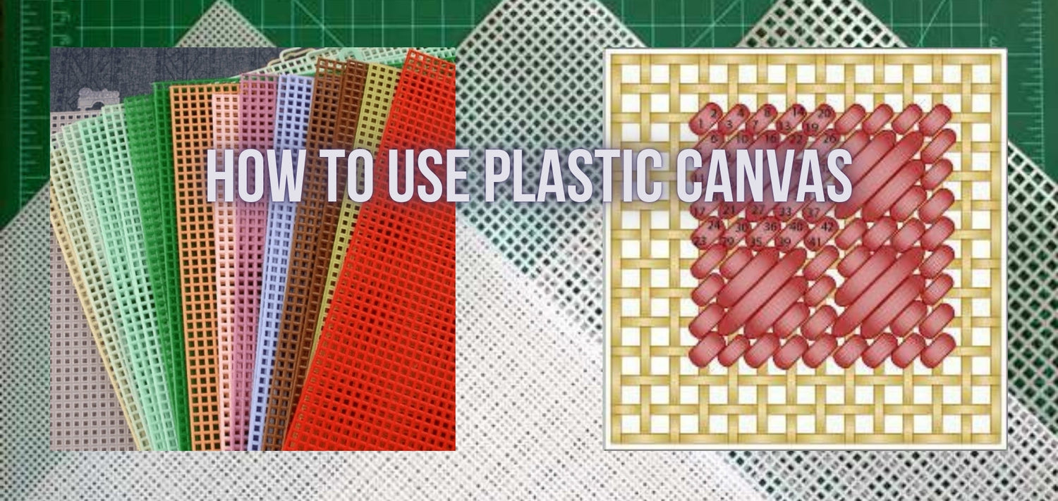 How to use plastic canvas