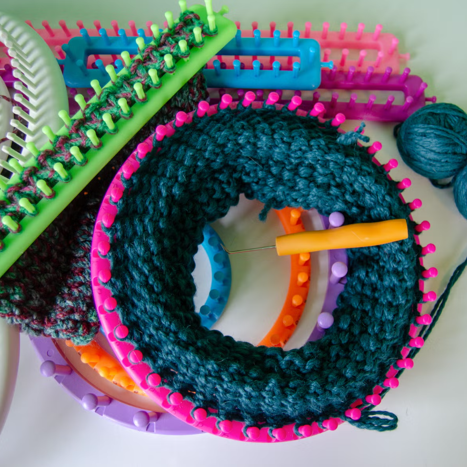 Loom Knitting: A Fun Alternative to Needles + Creative Ideas
