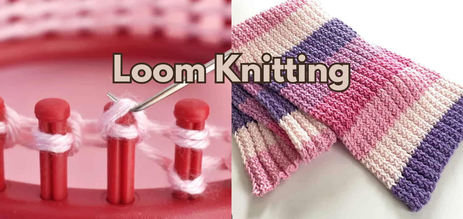 Loom Knitting: A Fun Alternative to Needles + Creative Ideas