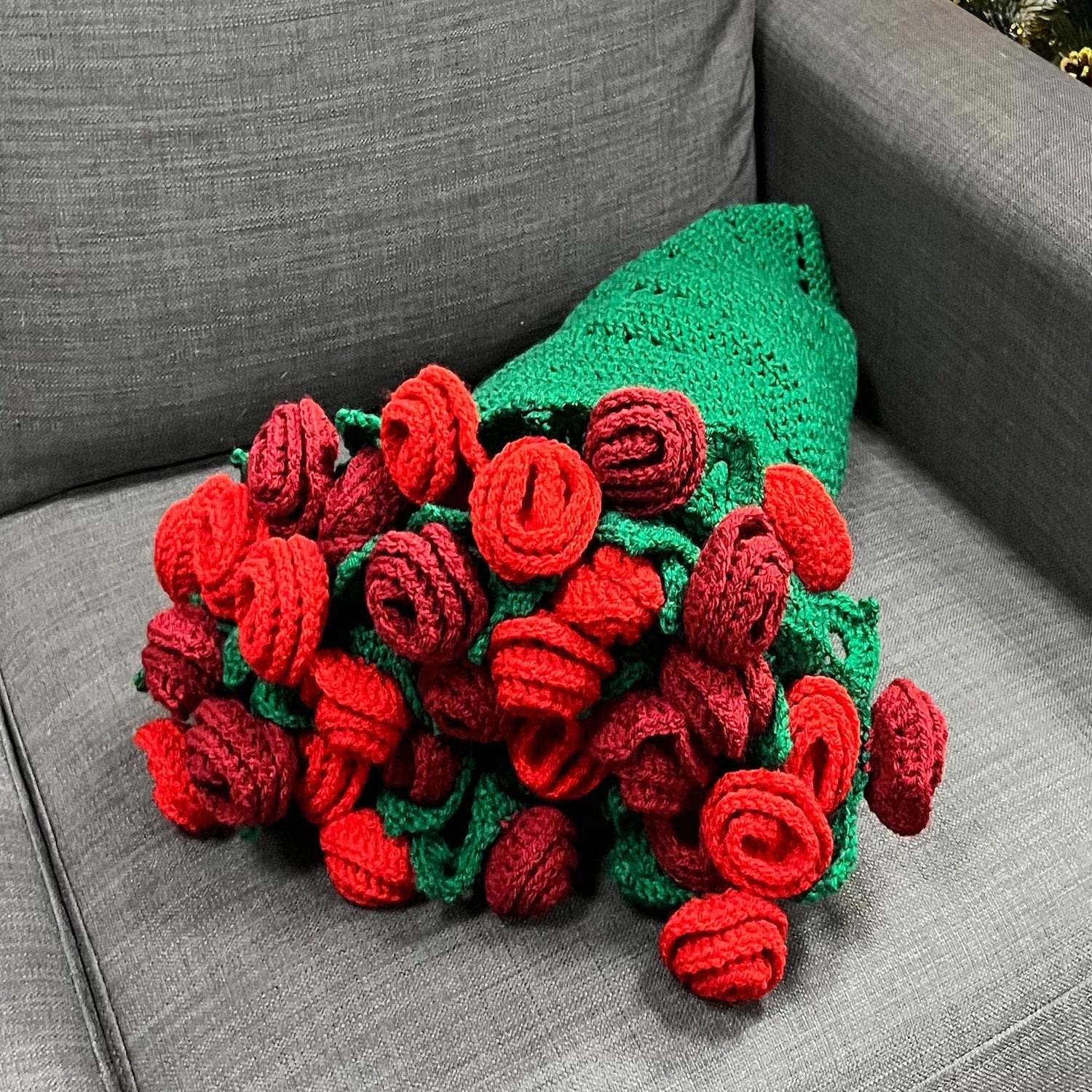 Crochet Flower Bouquet Pattern