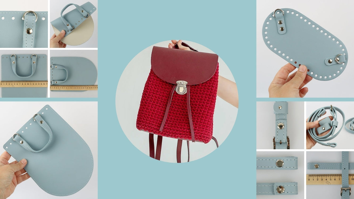 Mini Leather Backpack Kit