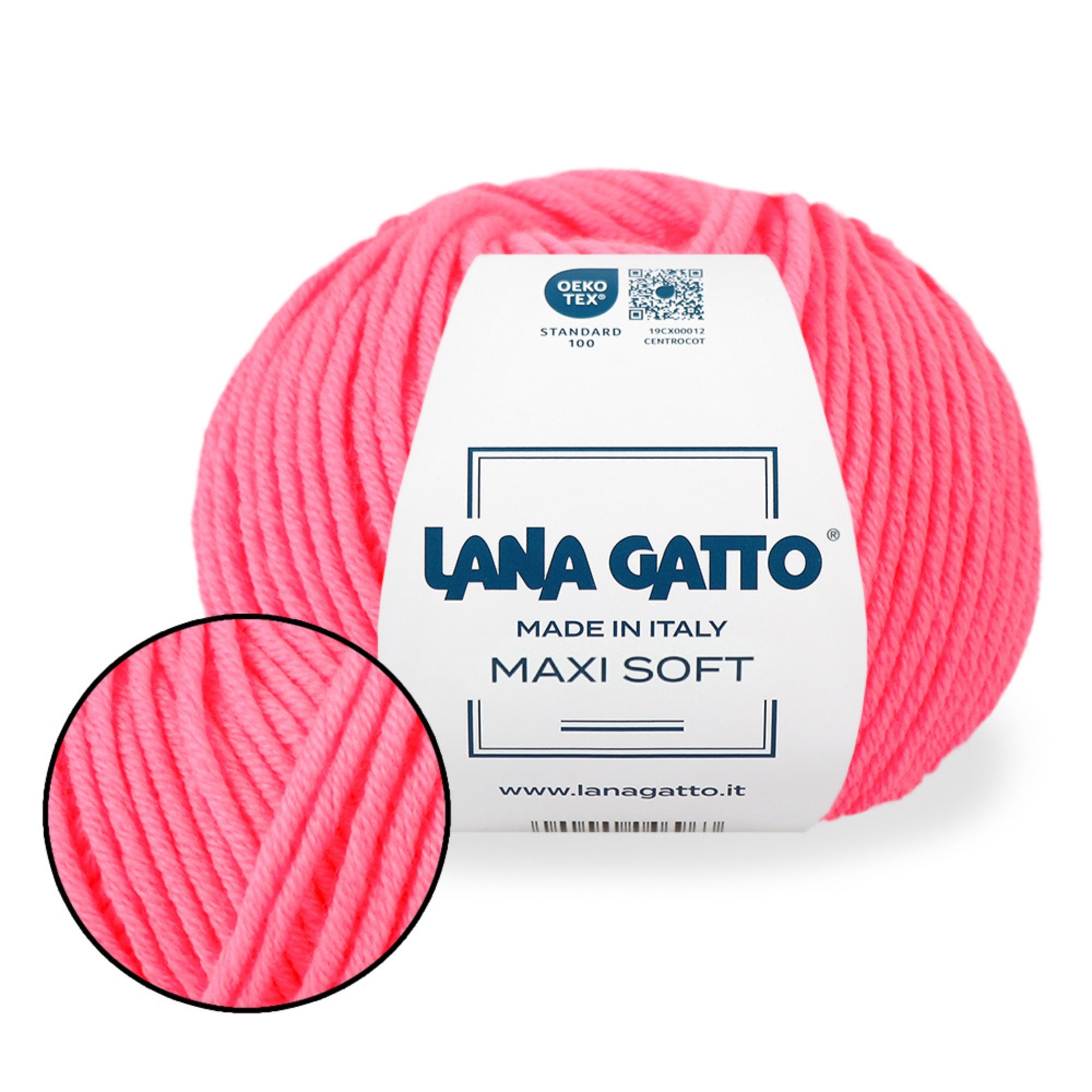 Lana Gatto Maxi Soft, 16 colors, 1.76 oz / 98 yds