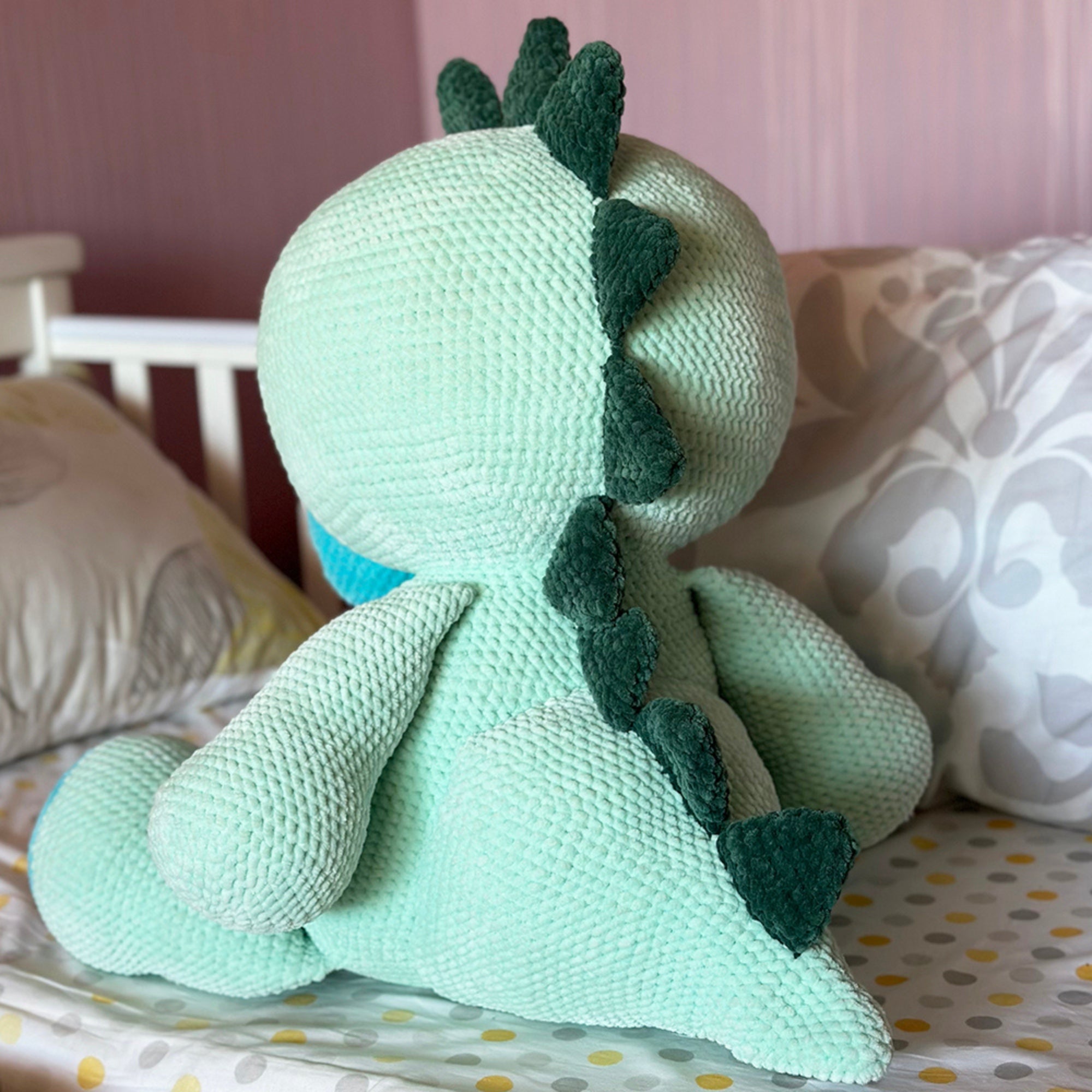 DINO BUDDY Crochet Pattern (skill level Intermediate)