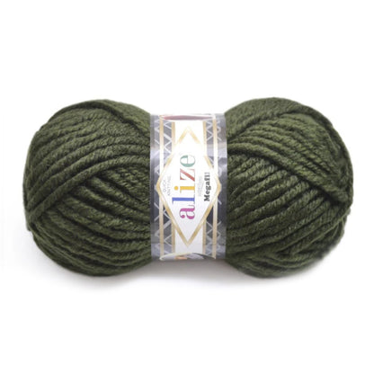 Alize Megafil Super Lana, 16 colors, 3.5 oz / 87 yds