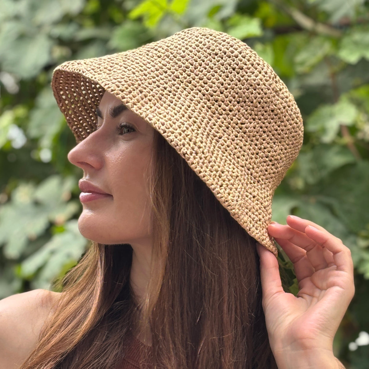 BUCKET HAT Crochet Pattern (skill level beginner)