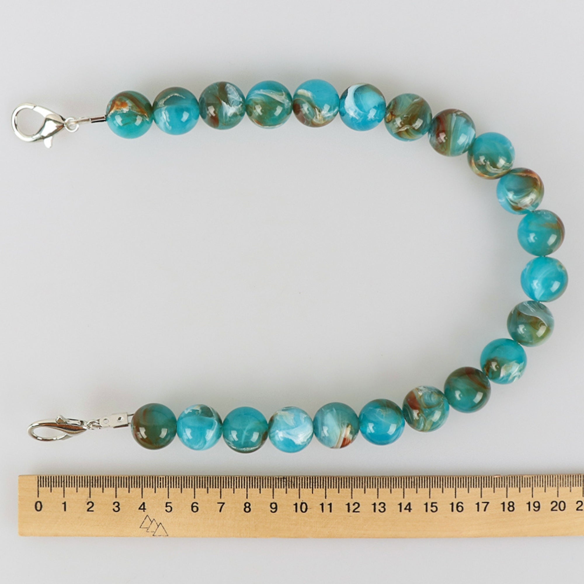 Beaded bag handles, 9 colors, 20 inch / 50 cm