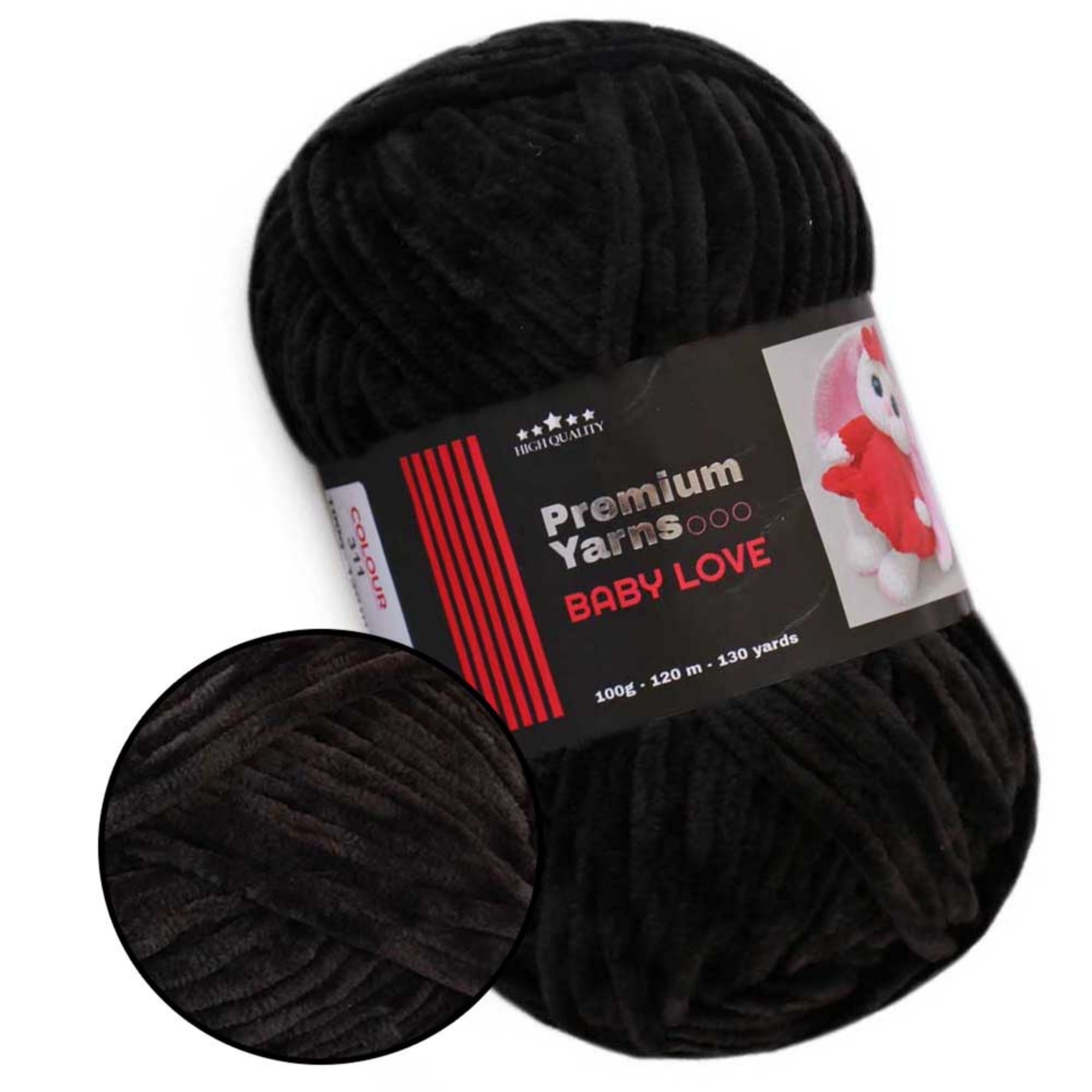 Premium Yarns Baby Love, 40 colors, 3.53 oz / 131 yds