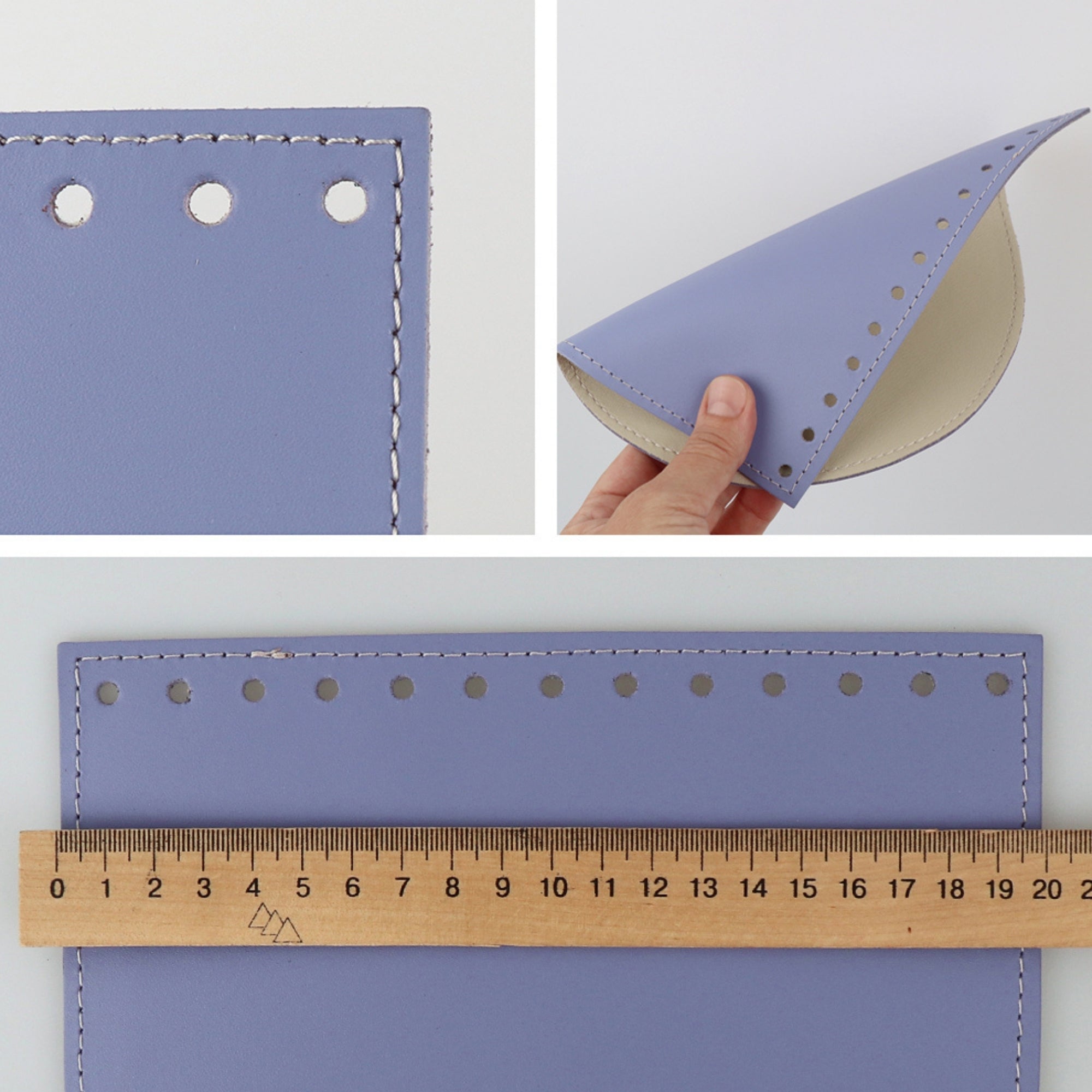 Oreo genuine leather bag set