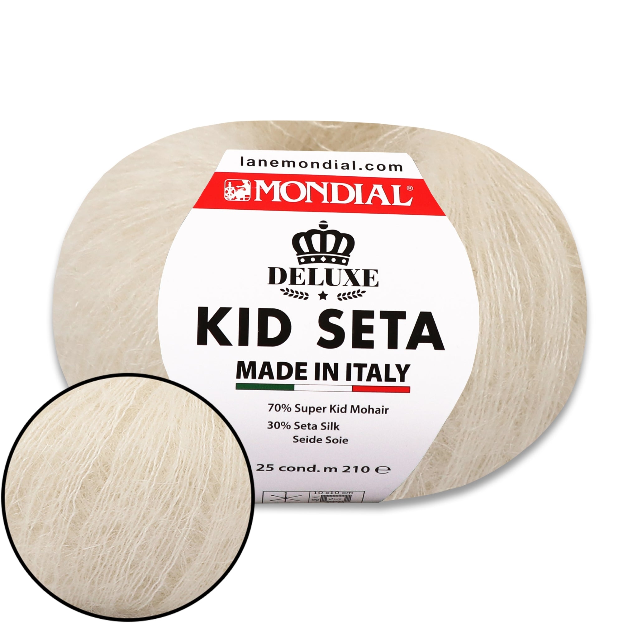 Mondial Kid Seta, 27 colors, 0.88 oz / 230 yds
