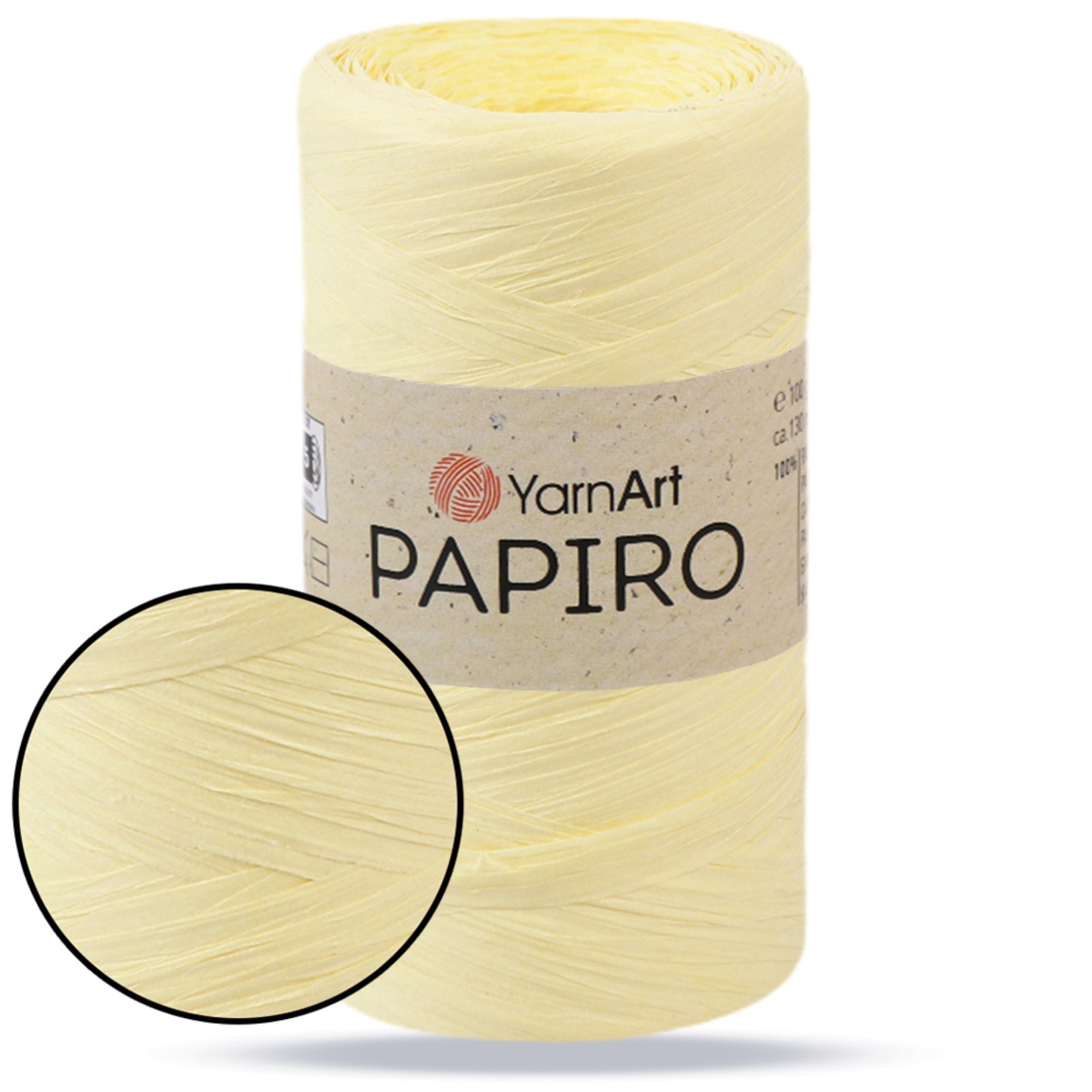 YarnArt Papiro, 22 colors, 3.5 oz / 142 yds