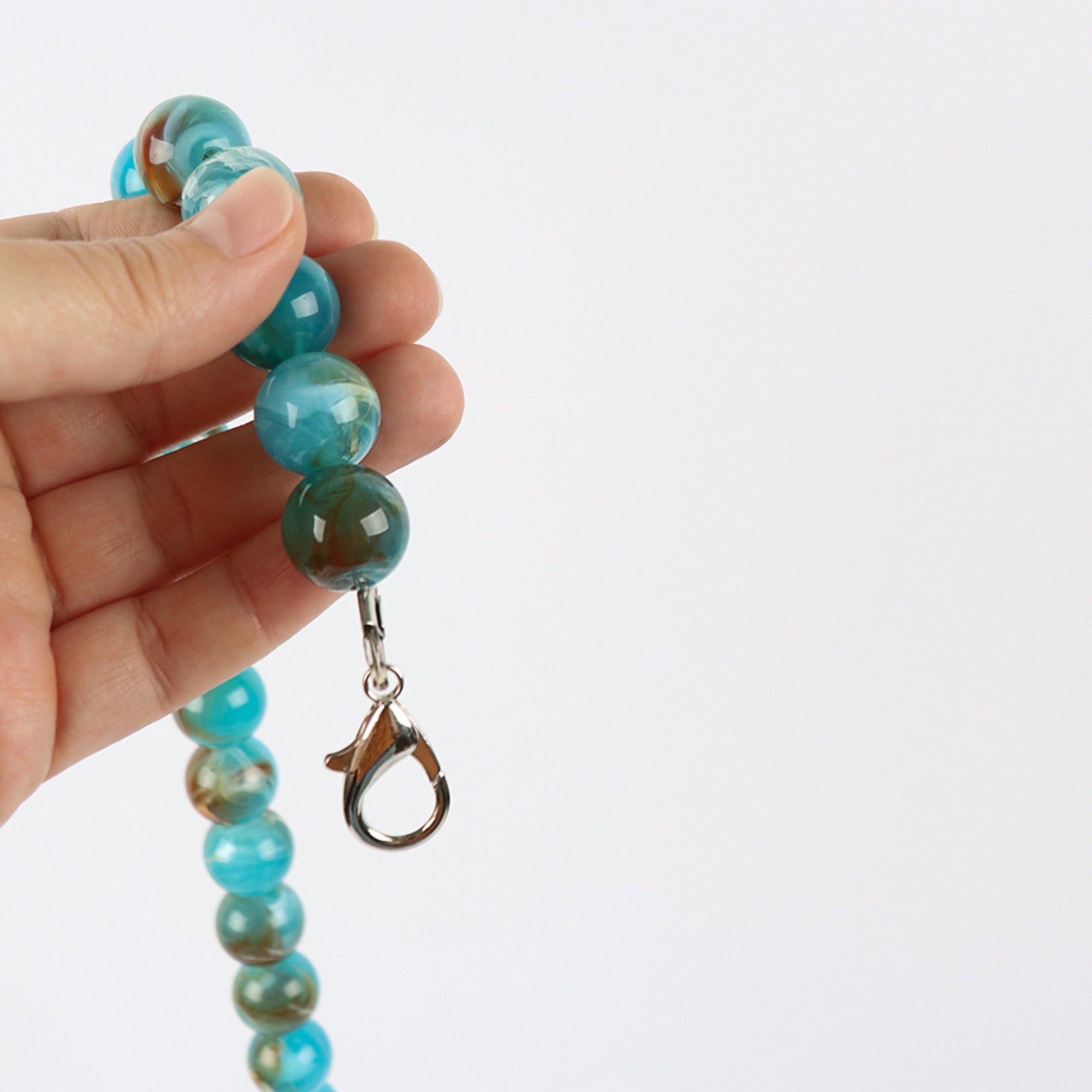 Beaded bag handles, 9 colors, 20 inch / 50 cm