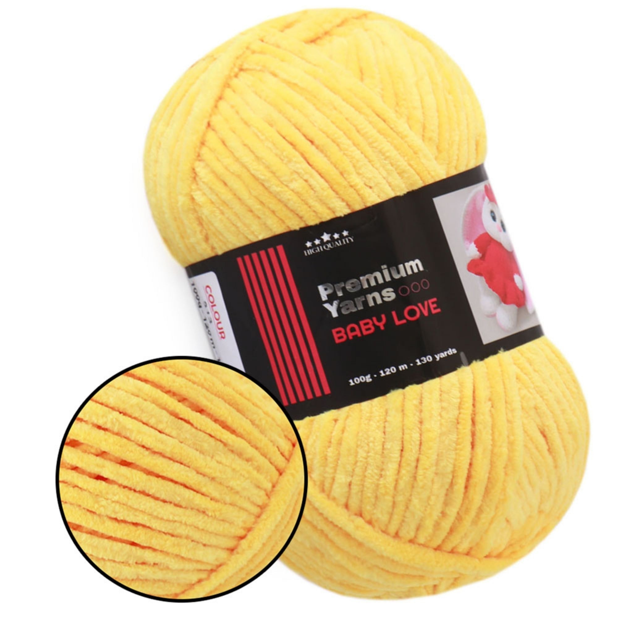 Premium Yarns Baby Love, 40 colors, 3.53 oz / 131 yds