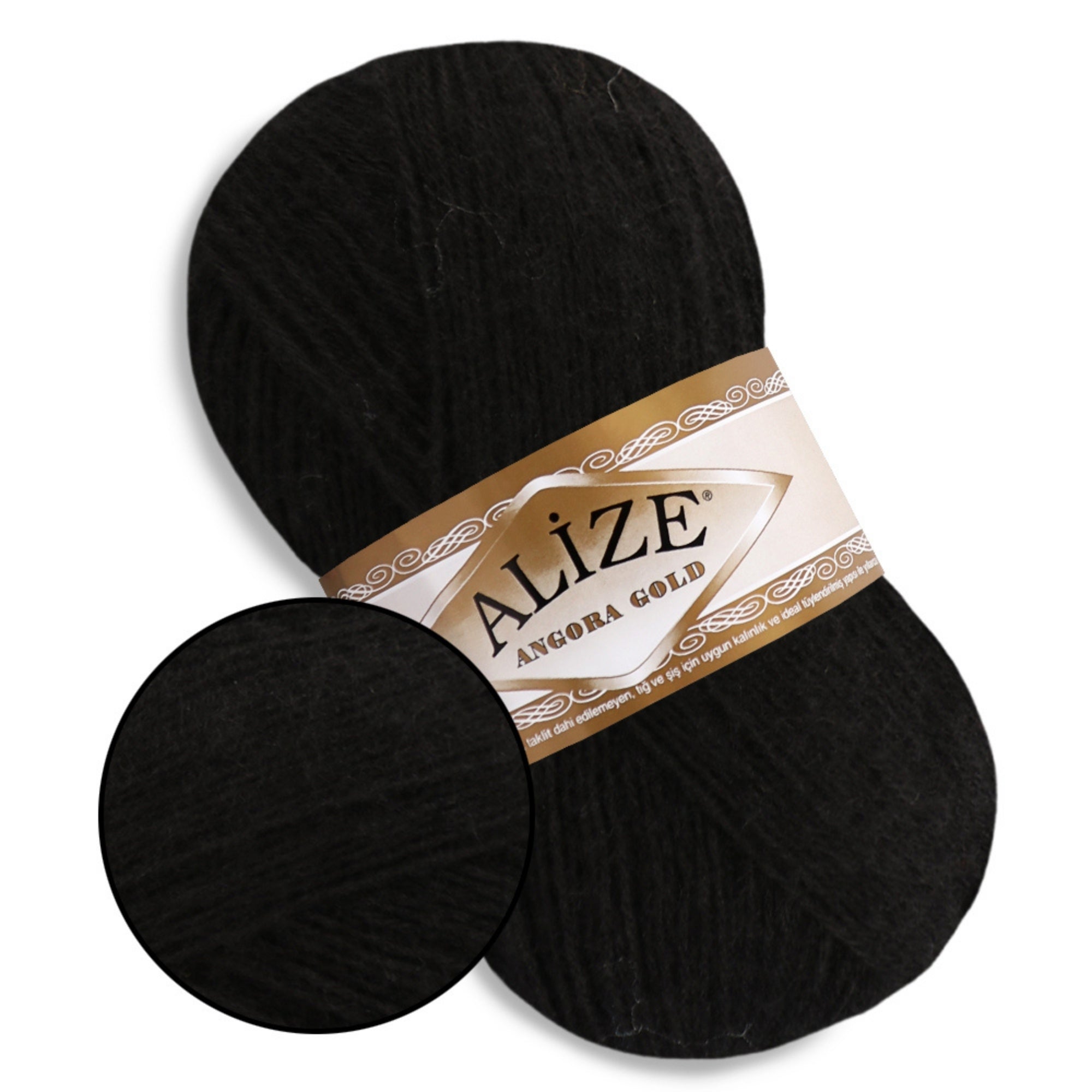 Alize Angora Gold, 56 colors, 3.53 oz / 601 yds