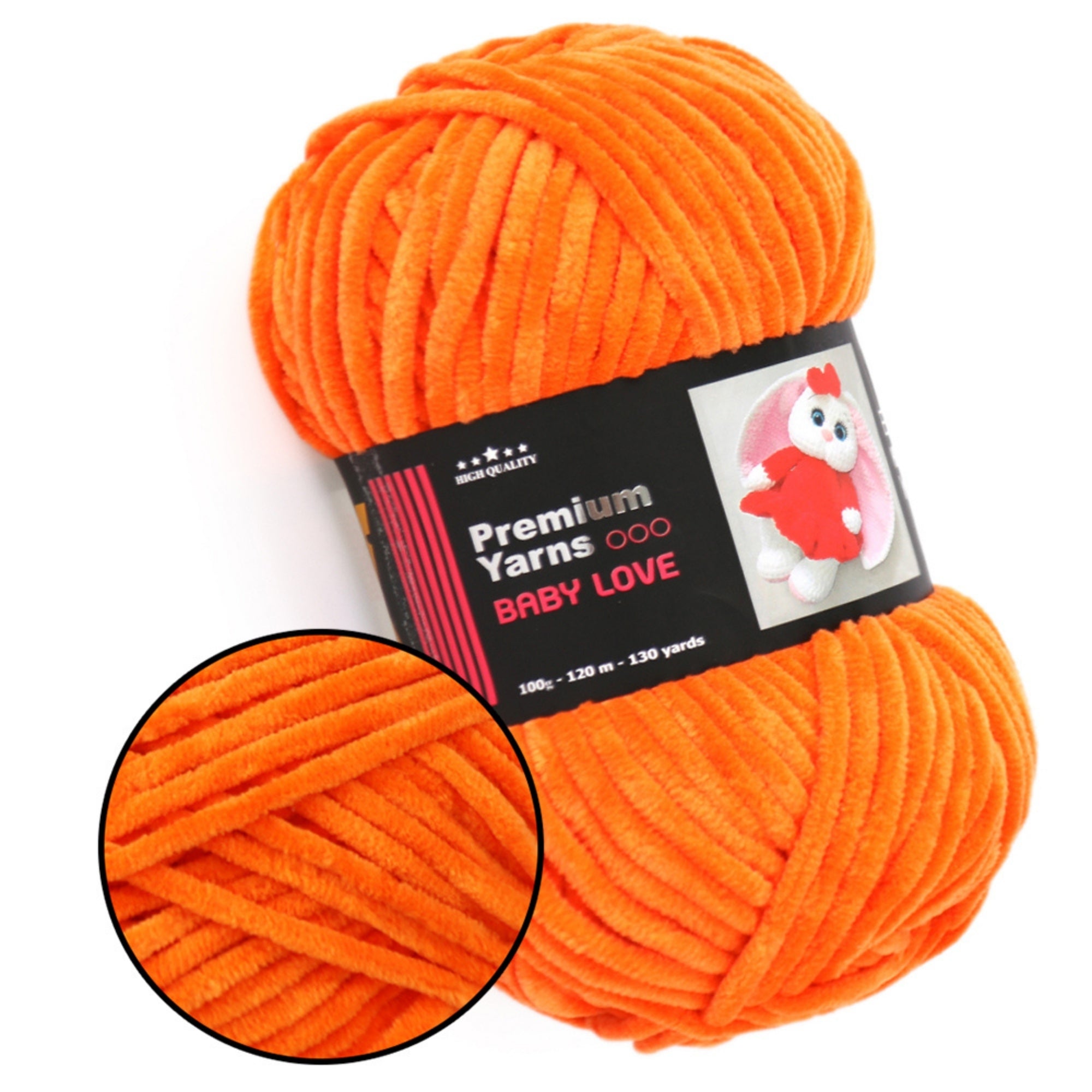 Premium Yarns Baby Love, 40 colors, 3.53 oz / 131 yds