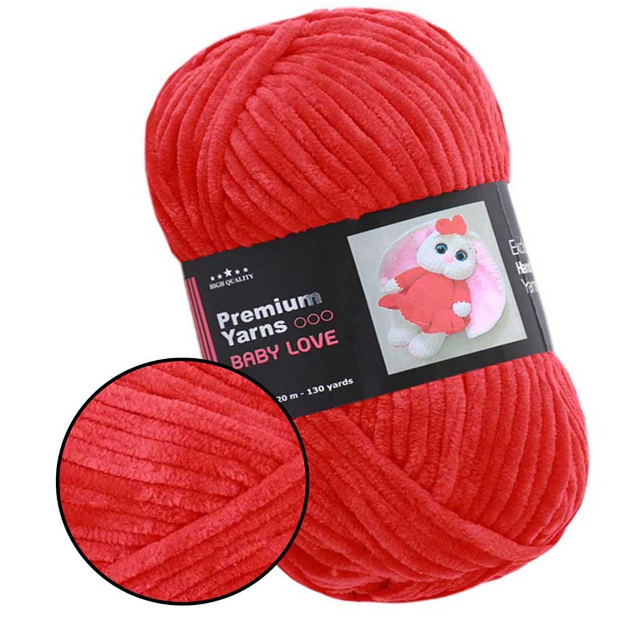 Premium Yarns Baby Love, 40 colors, 3.53 oz / 131 yds