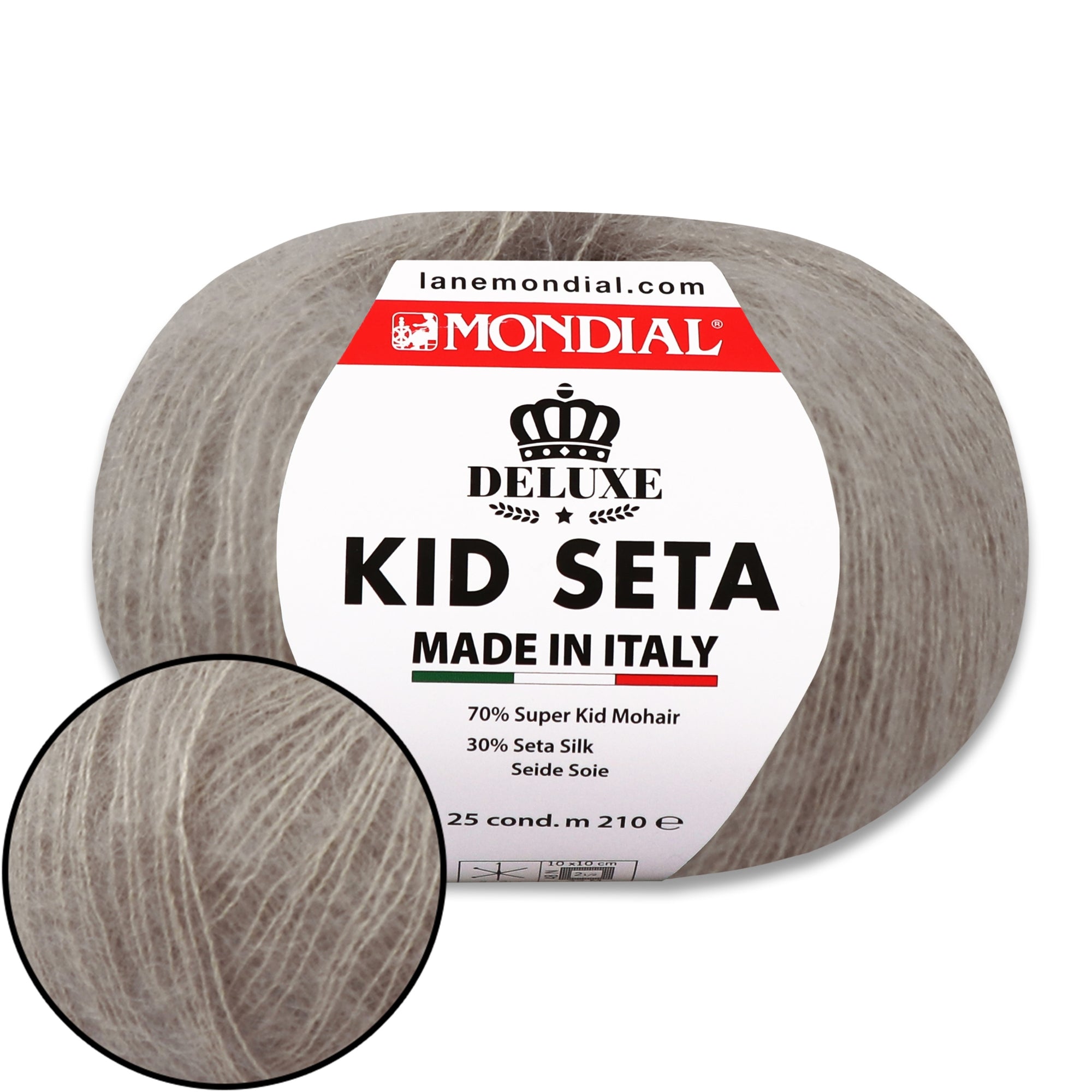 Mondial Kid Seta, 27 colors, 0.88 oz / 230 yds