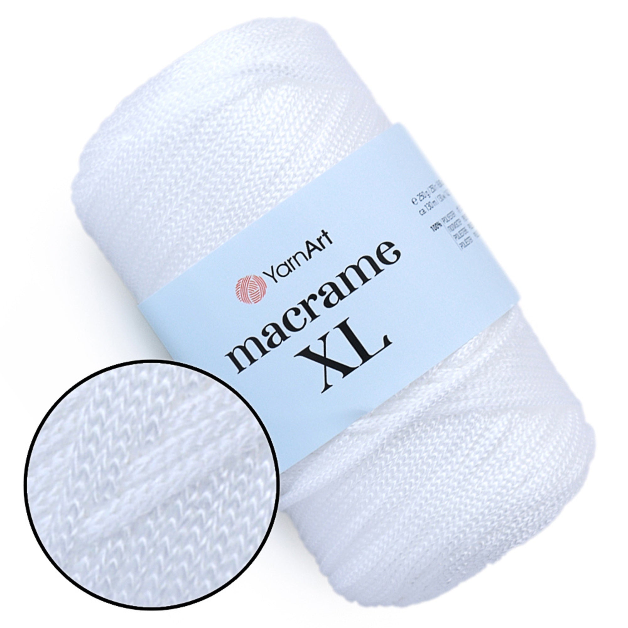 YarnArt Macrame XL, 30 colors, 8.82 oz / 142 yds