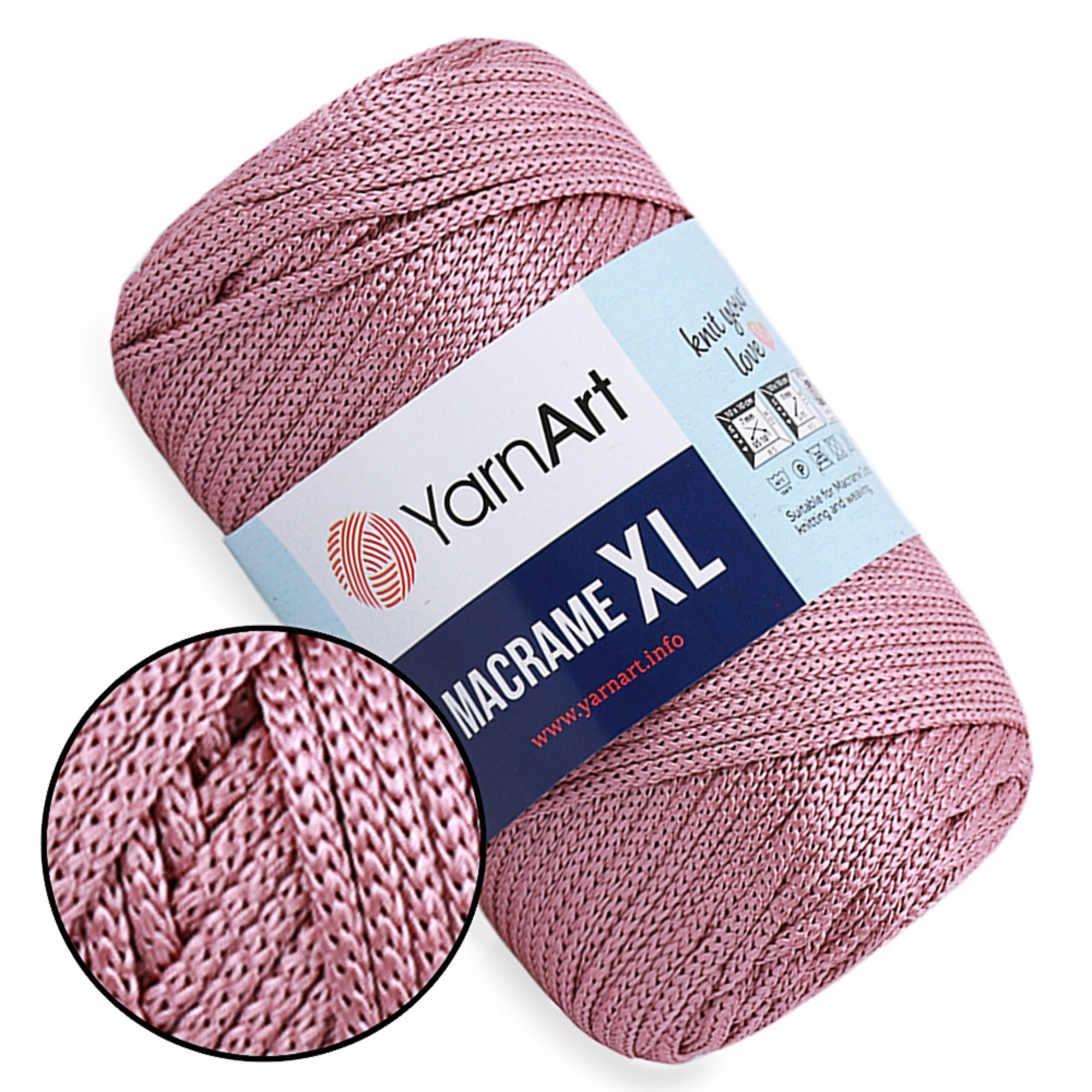 YarnArt Macrame XL, 30 colors, 8.82 oz / 142 yds
