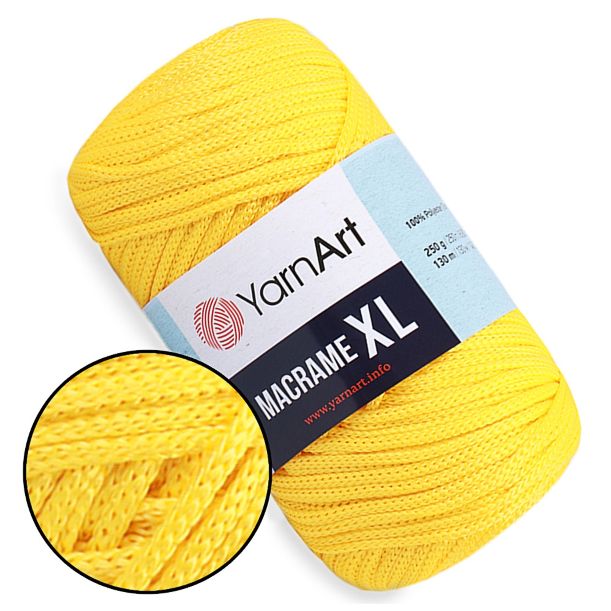 YarnArt Macrame XL, 30 colors, 8.82 oz / 142 yds